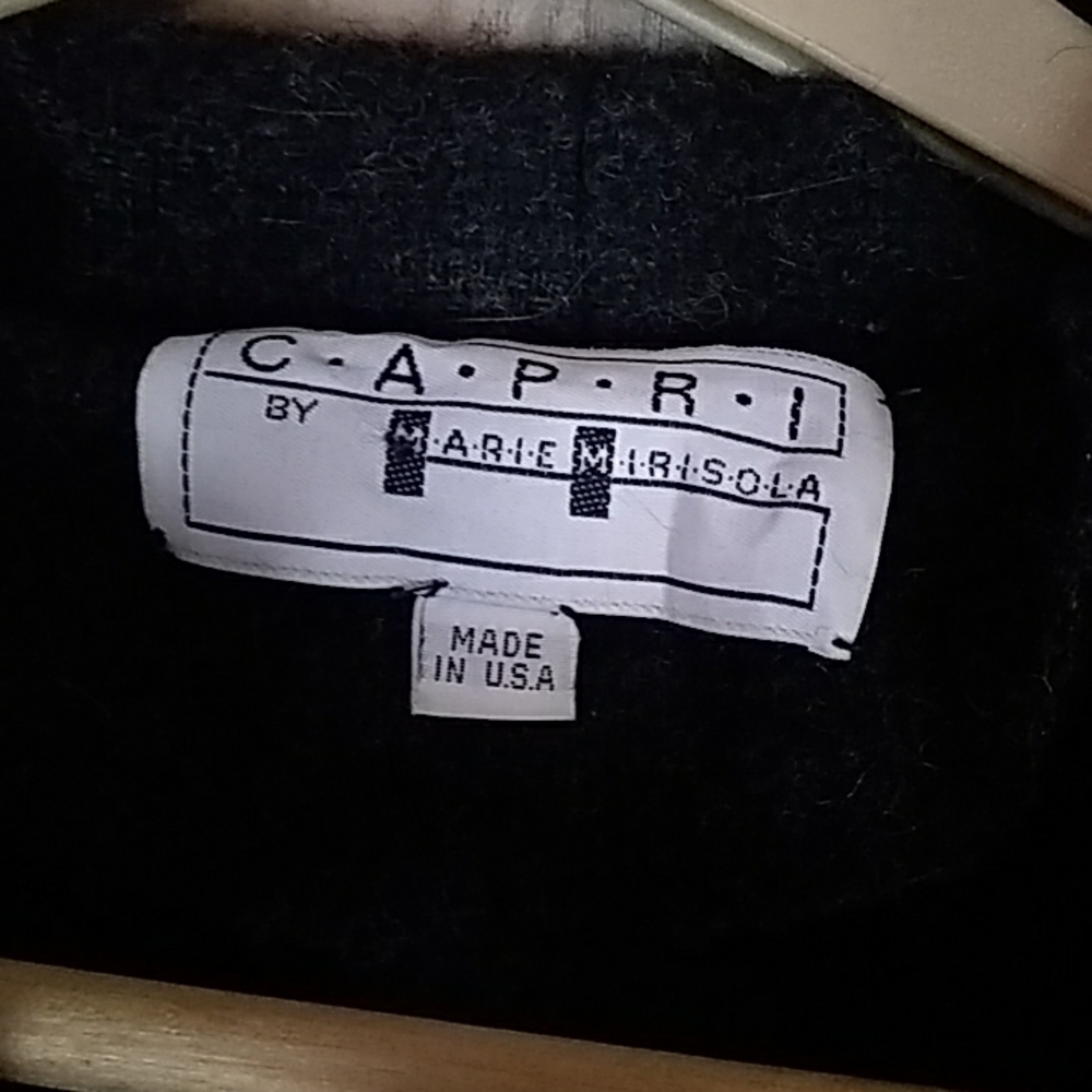 Vintage 100%Wool Poncho/Coat - Picture 3 of 8